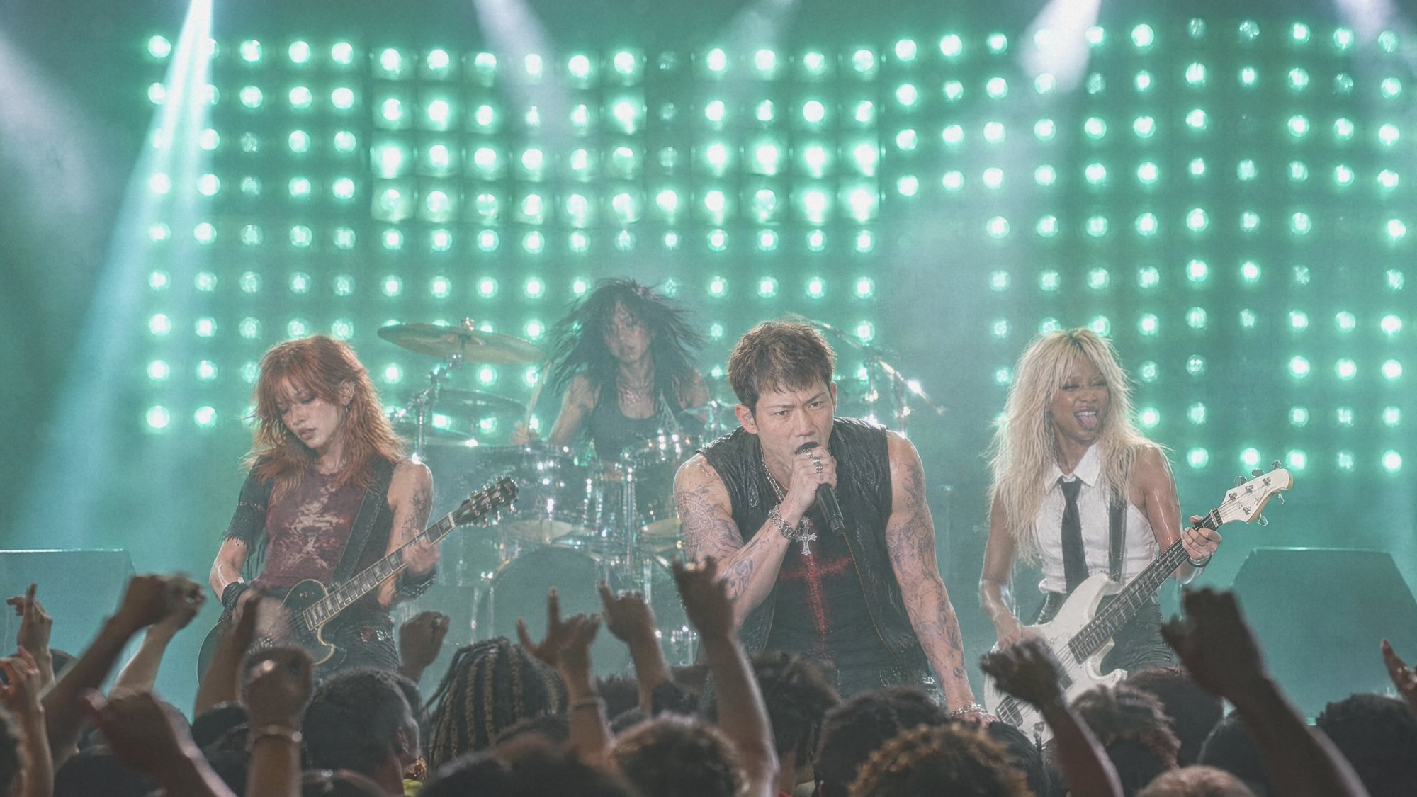 AANOTHER, a fictional rock band made with AI by Nataka Inc